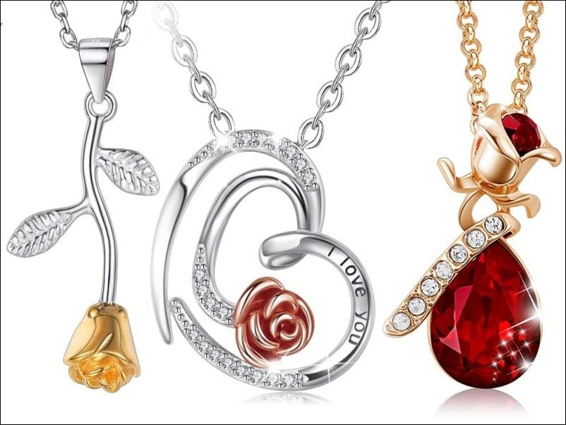 Colliers Rose Éternelle