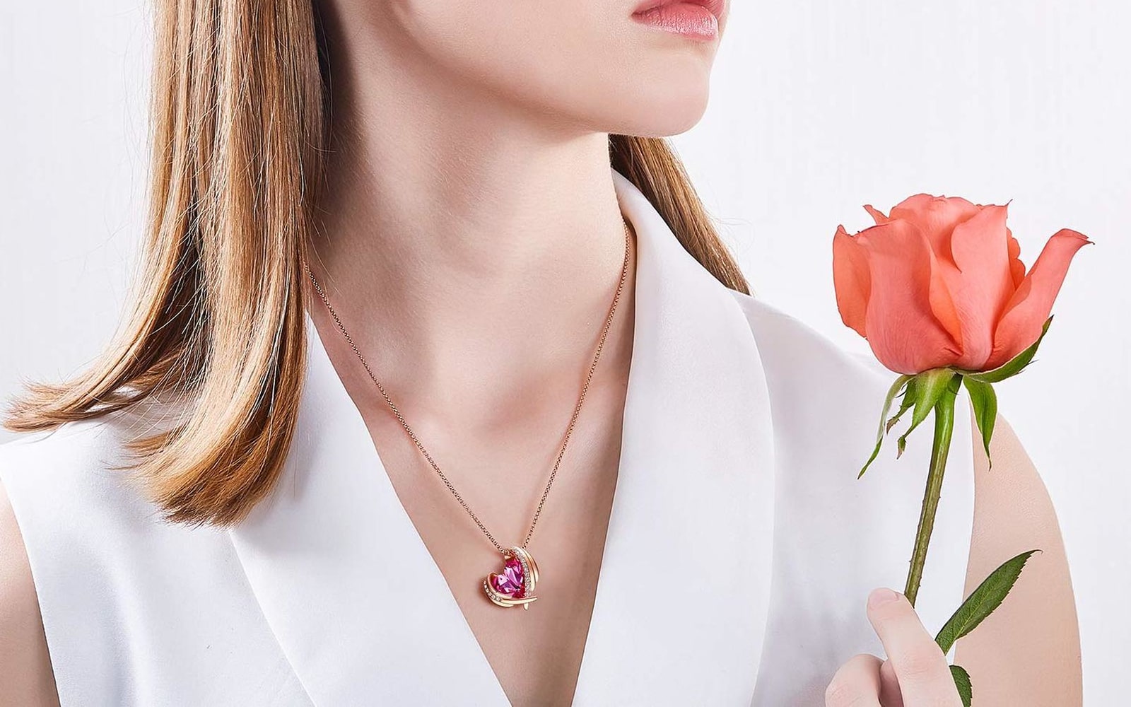 Alicia Carat Colliers Cristal de Swarovski