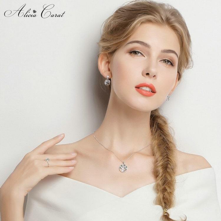 Alicia Carat Collier Arbre de Vie Argent