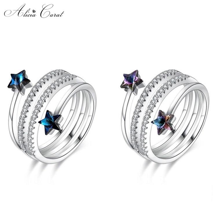 Bague Alliance Couronne Cristaux ZIRCONIUM Argent Massif Rhodié Tailles Bague Alliance Couronne Cristaux ZIRCONIUM Argent Massif Rhodié Tailles