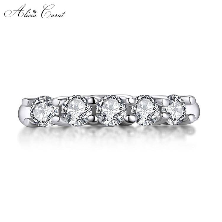 Bague Argent Massif Rhodié Femme