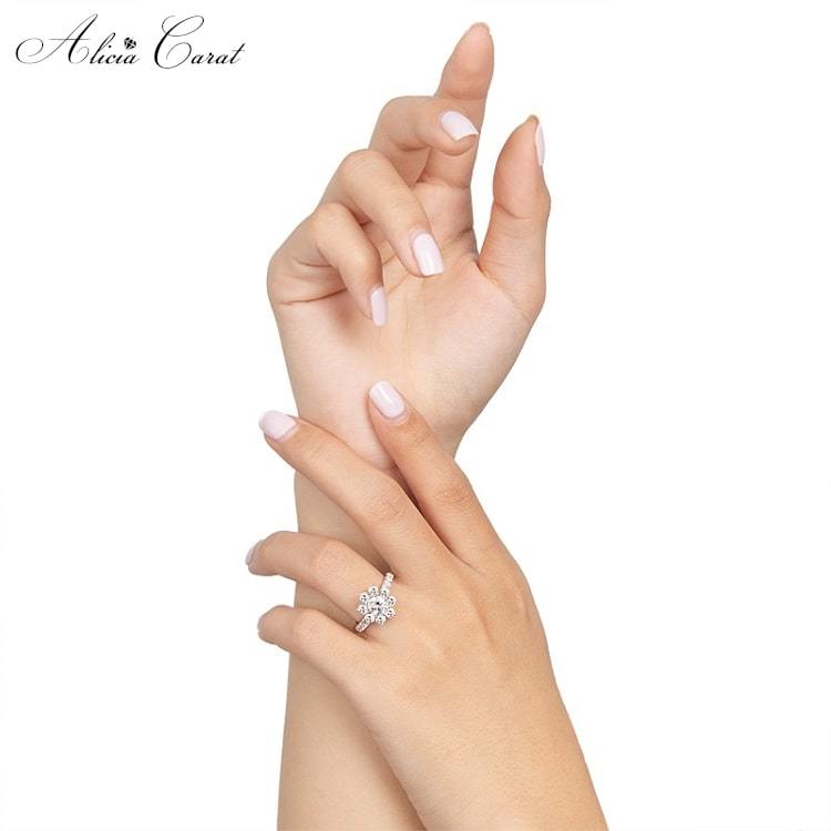 Bague de Fiançailles 2020 Femme