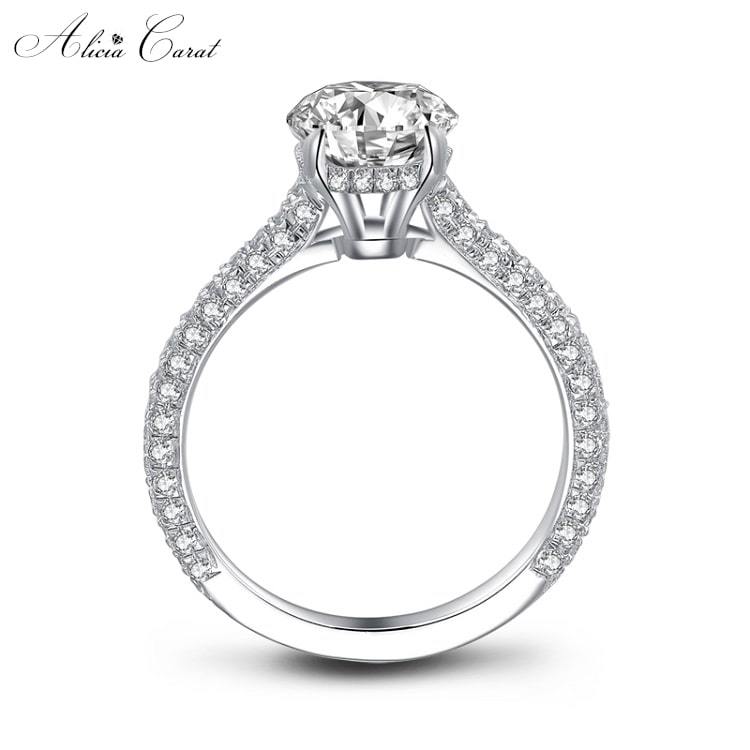 Bague de Fiançailles Argent 925