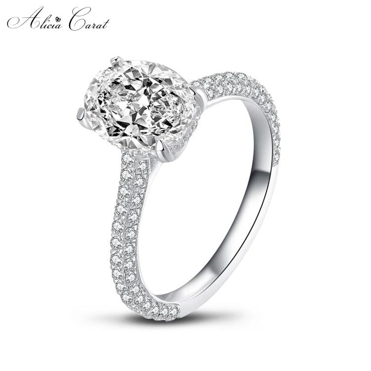 Bague de Fiançailles Argent