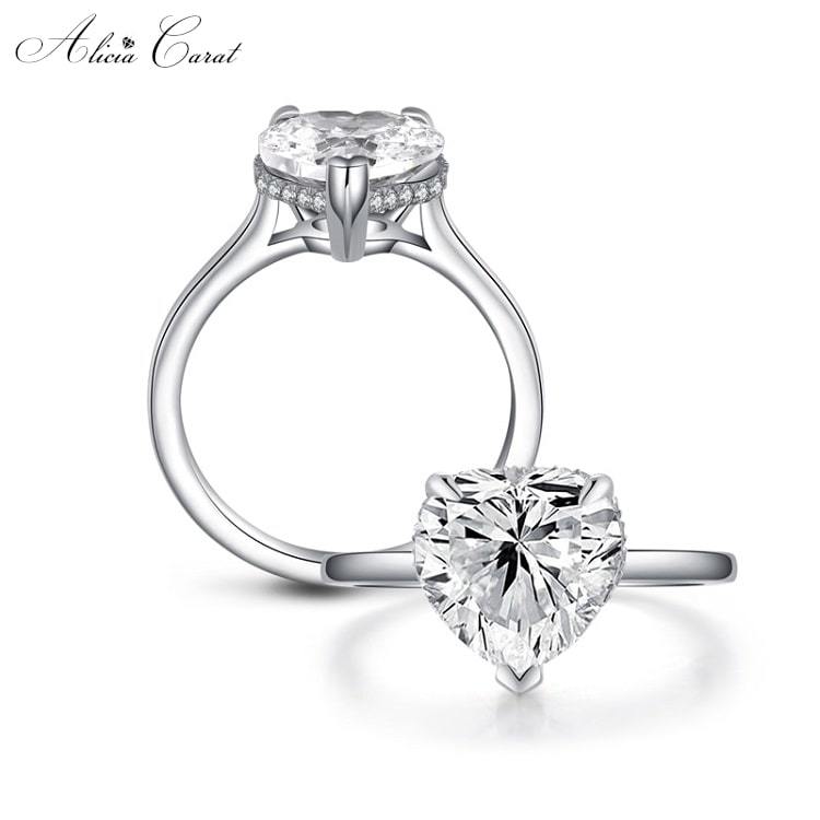 Bague de Fiançailles Diamant Alicia Carat
