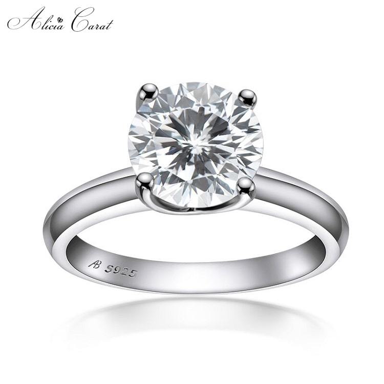 Bague de Fiançailles Femme Diamant