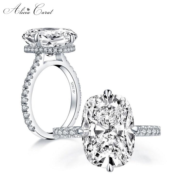Bague de Fiançailles Luxe Alicia Carat