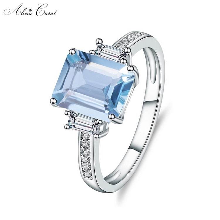 Bague de Fiançailles Topaze