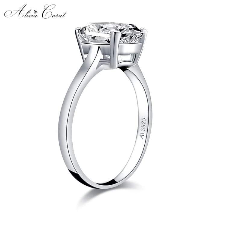 Bague de Fiançailles Vintage Argent