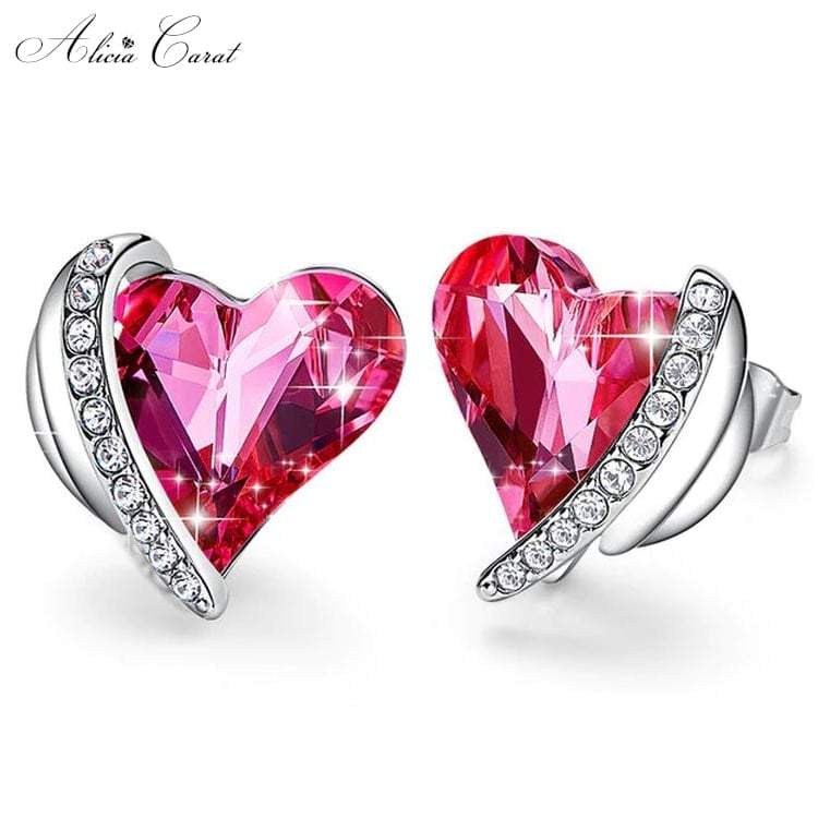 Boucles d&#39;Oreilles Ailes d&#39;Ange Argent