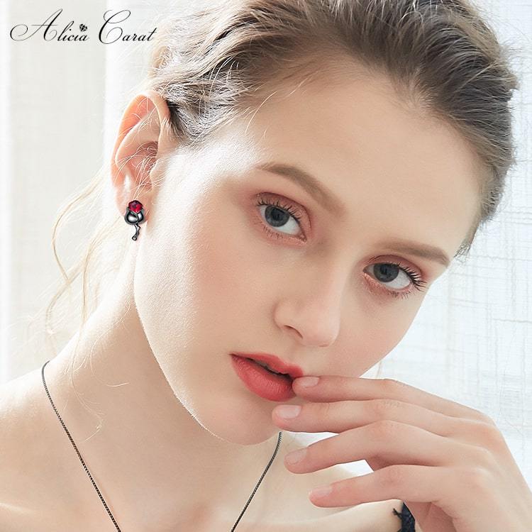 Boucles d&#39;Oreilles Cristal de Swarovski pas cher