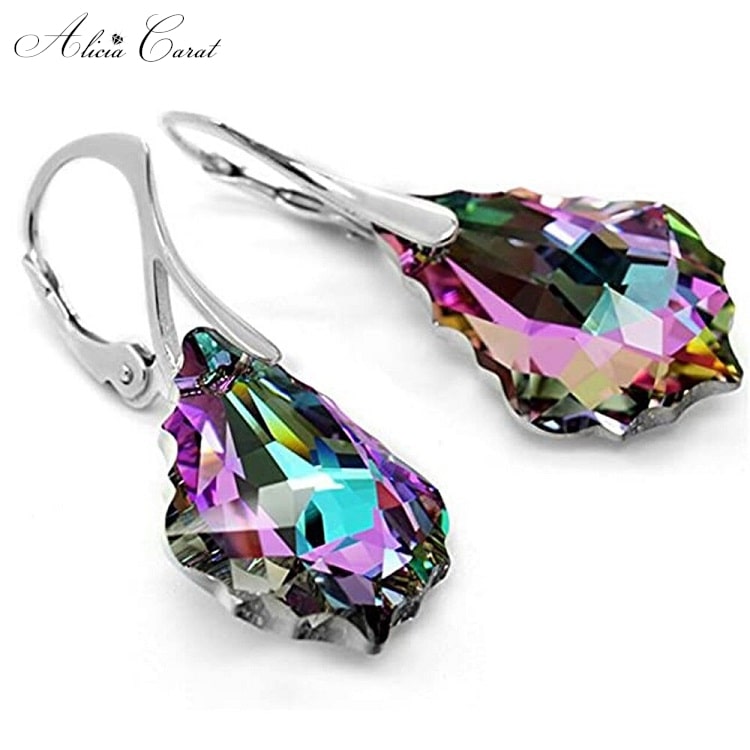 Boucles d&#39;Oreilles Femme Goutte d&#39;Eau Alicia Carat