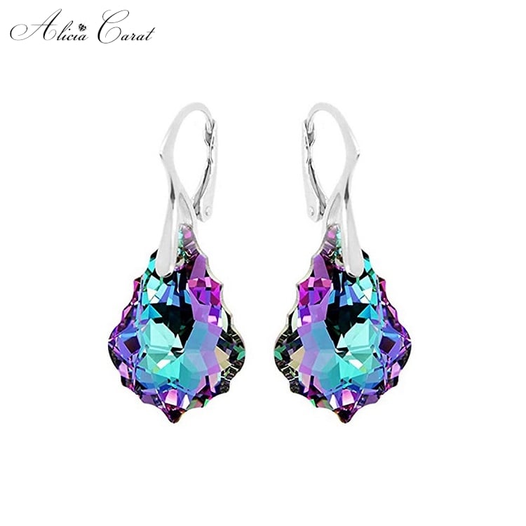 Boucles d'Oreilles Femme Goutte d'Eau