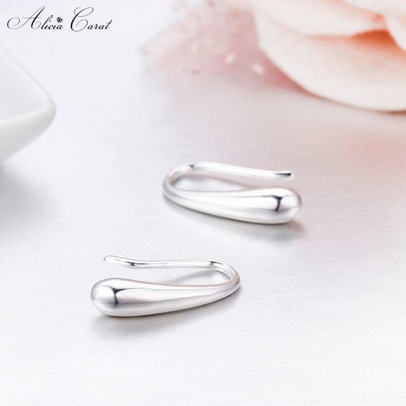 Boucles d&#39;Oreilles Goutte d&#39;Eau