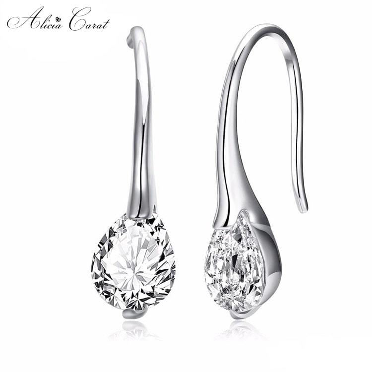 Boucles d'Oreilles Goutte d'Eau