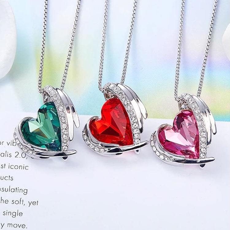 Collier Ailes d&#39;Ange Argent Tendance