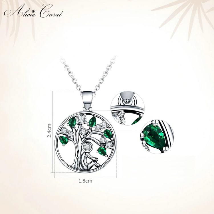 Collier Arbre de Vie Argent 925