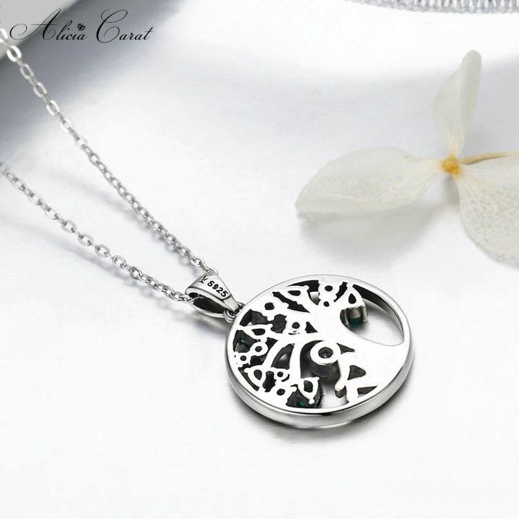 Collier Arbre de Vie Argent Massif