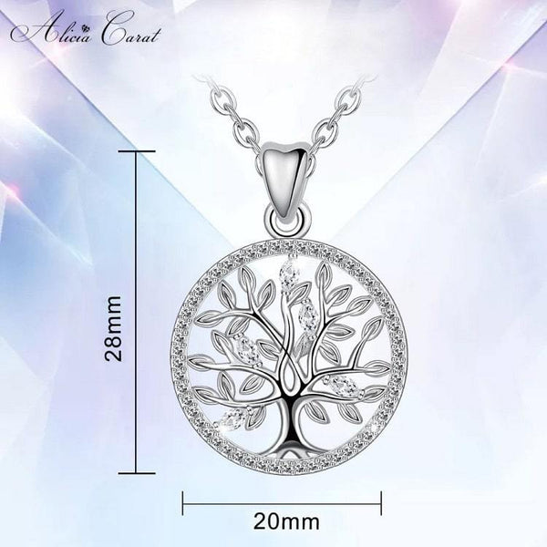Grand pendentif arbre de vie celtique en argent sterling | Livraison GRATUITE aux États-Unis – woot & hammy
