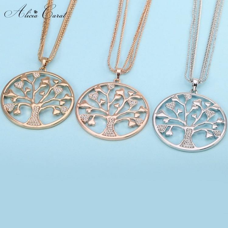 Collier Arbre de Vie Grand Modèle Alicia Carat