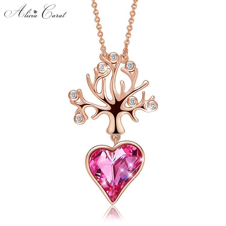 Collier Arbre de Vie Or Rose
