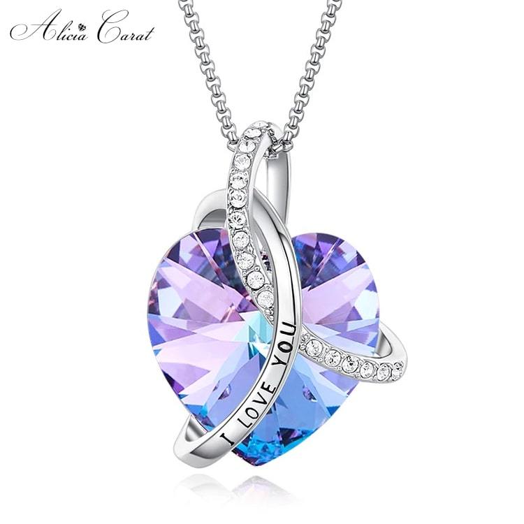 Collier Coeur I Love You Forever