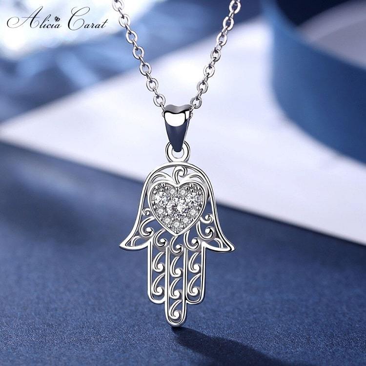 Collier Fin Main de Fatma Alicia Carat