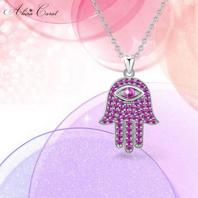 Collier Main de Fatima Rose
