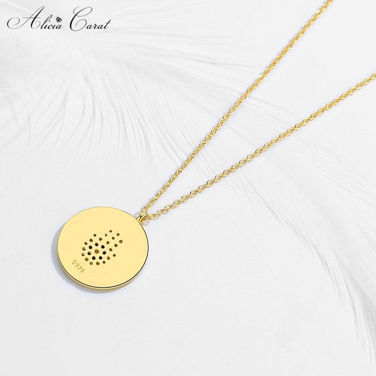 Collier Main de Fatma Argent Plaqué Or