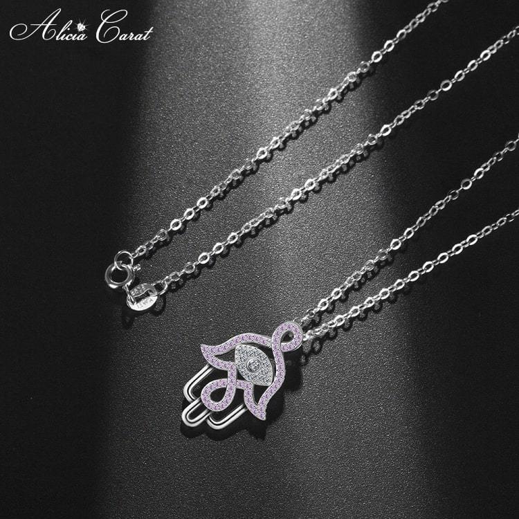 Collier Main de Fatma Argent