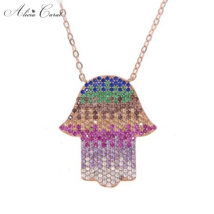 Collier Main de Fatma Couleur