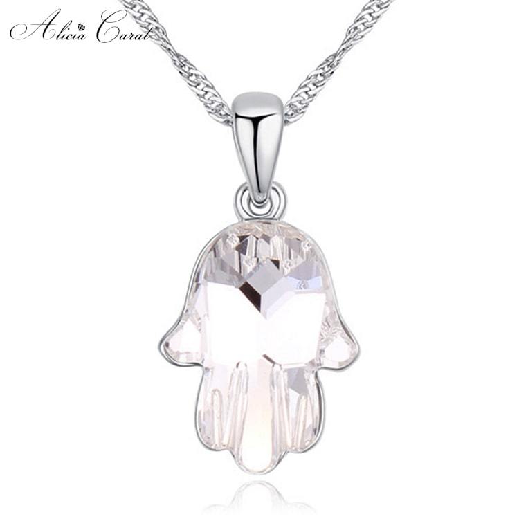 Collier Main de Fatma Cristal de Swarovski