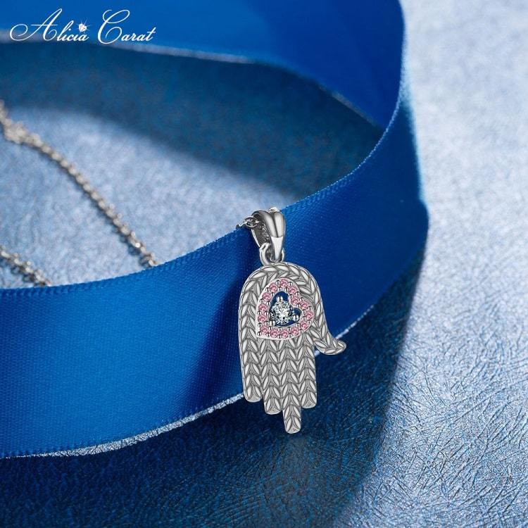 Collier Main de Fatma en Argent Massif