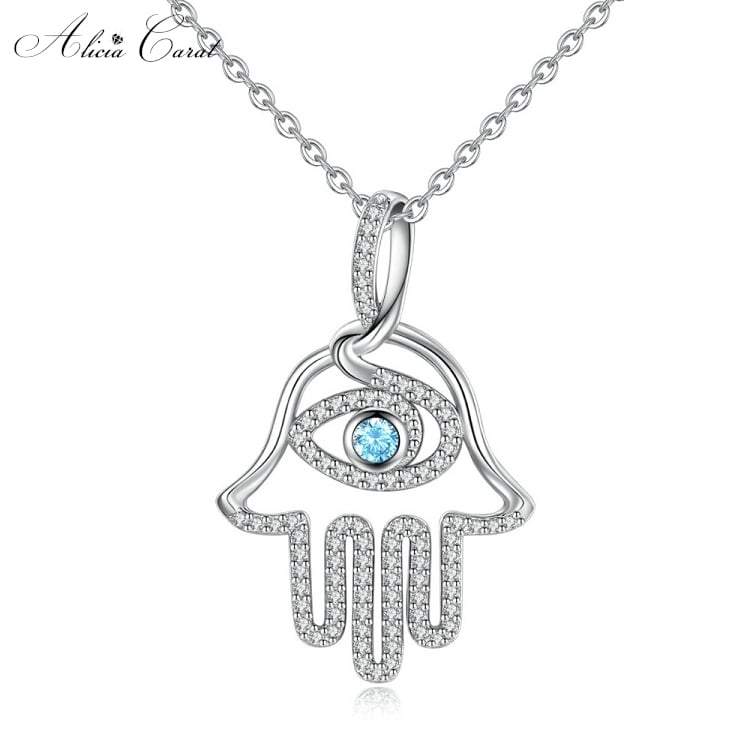 Collier Main de Fatma et Œil