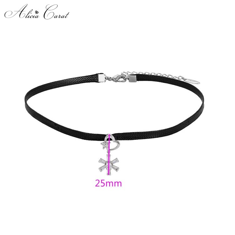 Collier Ras de Cou Etoile Dimensions