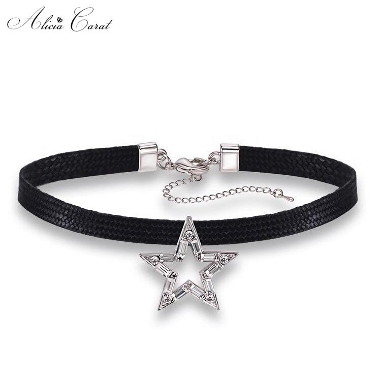 Collier Ras de Cou Etoile des Neiges
