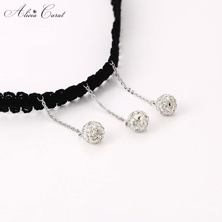 Collier Ras de Cou Femme Trio
