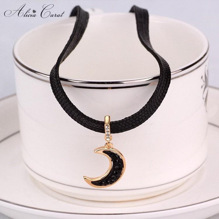 Collier Ras de Cou Lune