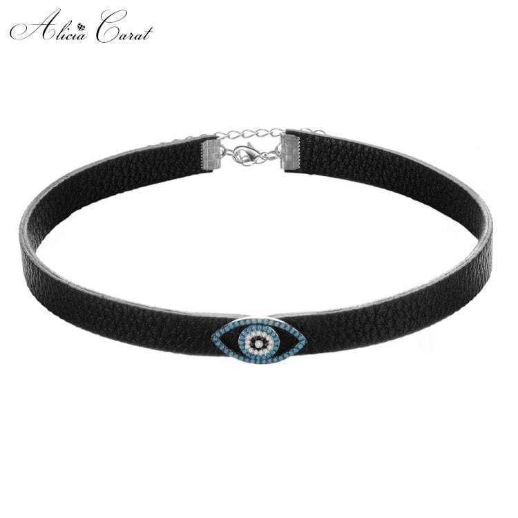 Collier Ras de Cou Protecteur du Mauvais œil