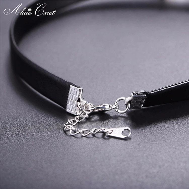 Collier Ras de Cou Œil Argent