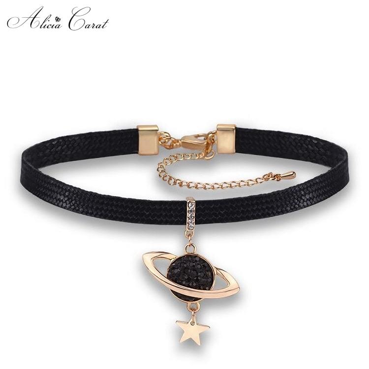 Collier Ras de Cou Univers Etoile