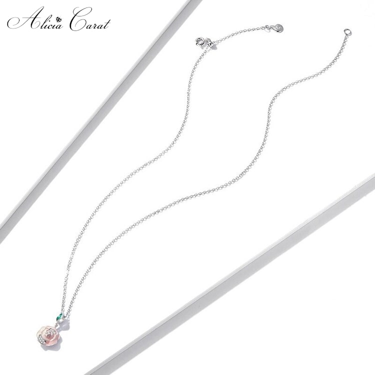 Collier Rose Eternelle 3 en 1 Argent 925