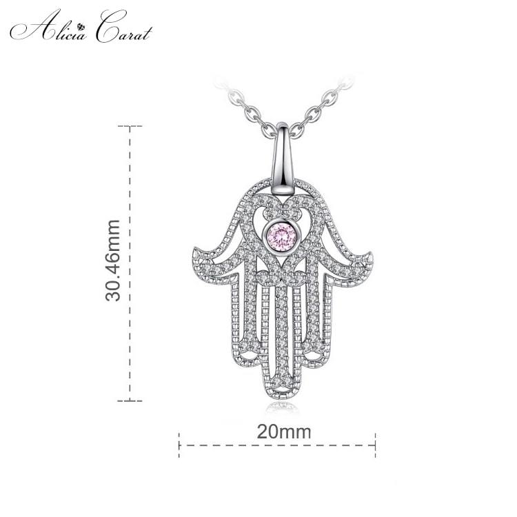 Collier de Main de Fatma Argent