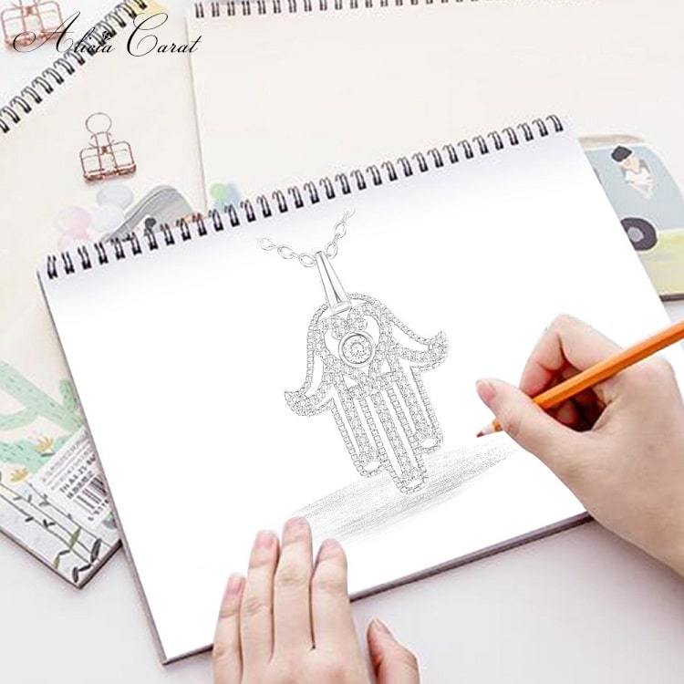 Collier de Main de Fatma Design