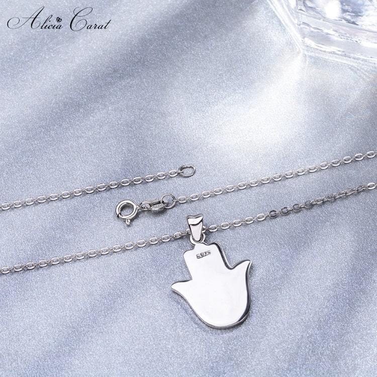 Main de Fatma avec Œil Argent