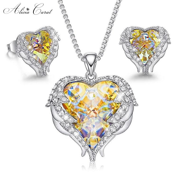 Parure Bijoux Aurore Boréale