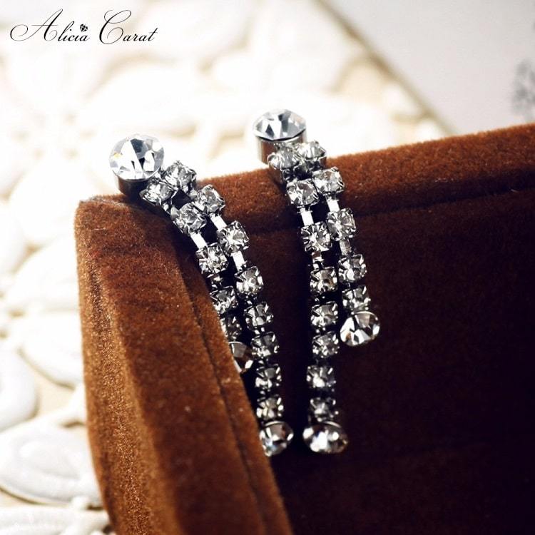 Parure Bijoux Bleu Turquoise Cristal