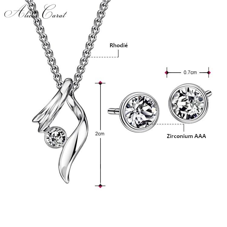 Parure Bijoux Diamant Éternel