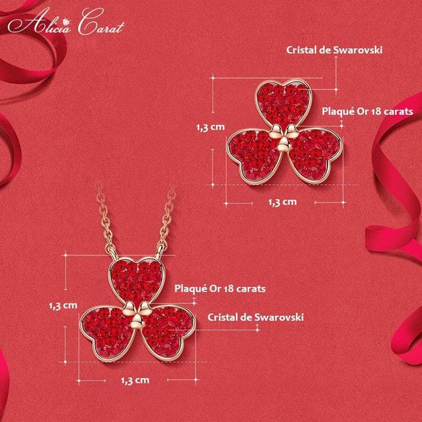 Parure De Bijoux Fantaisie - Collier Et Boucles D'oreilles Dorés - 2 Pièces - Neuf Sans Emballage