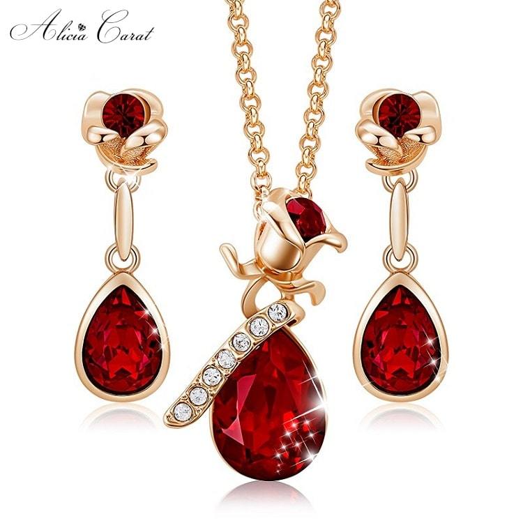 Parure Bijoux Femme Or